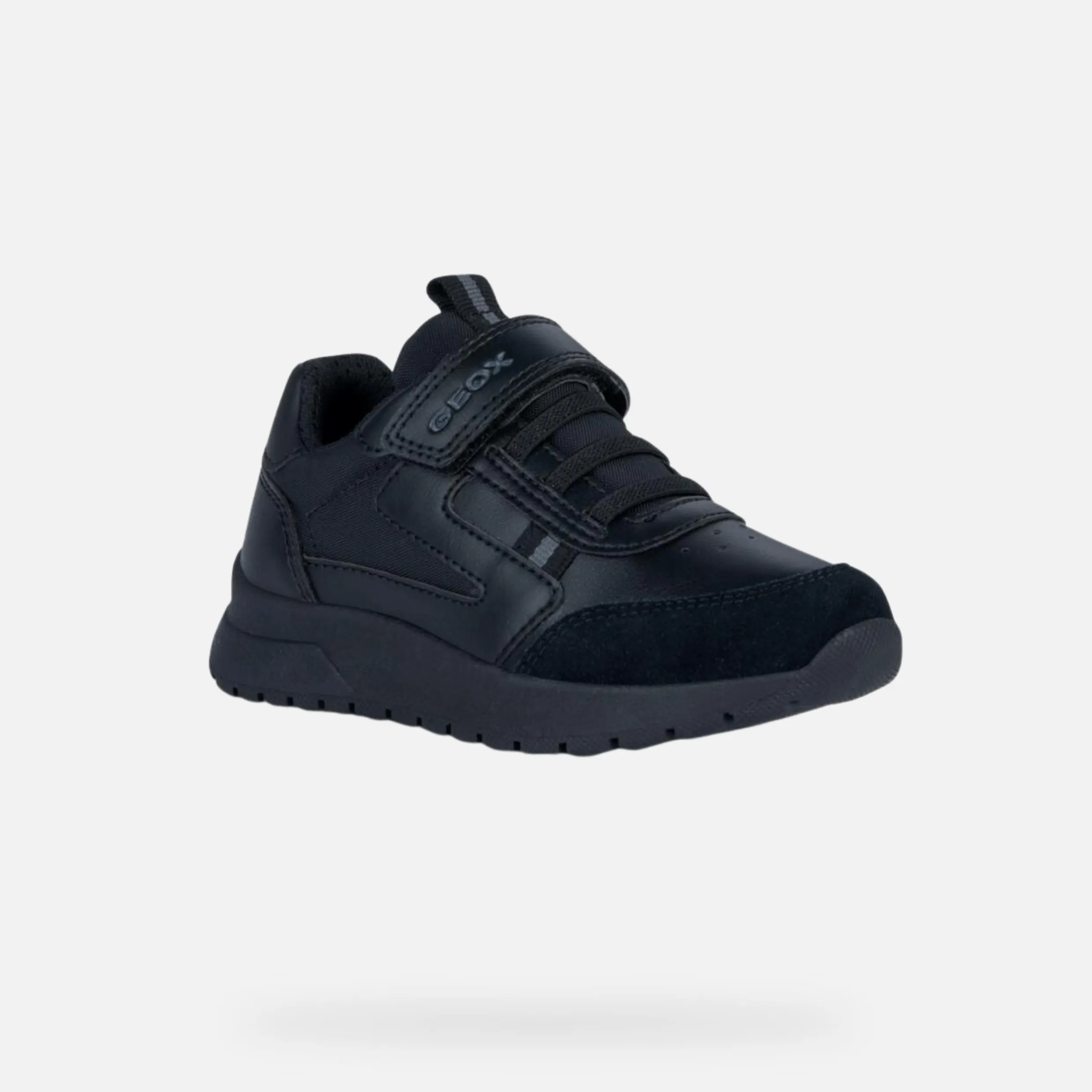 GEOX Briezee Boys Uniform Shoes Black