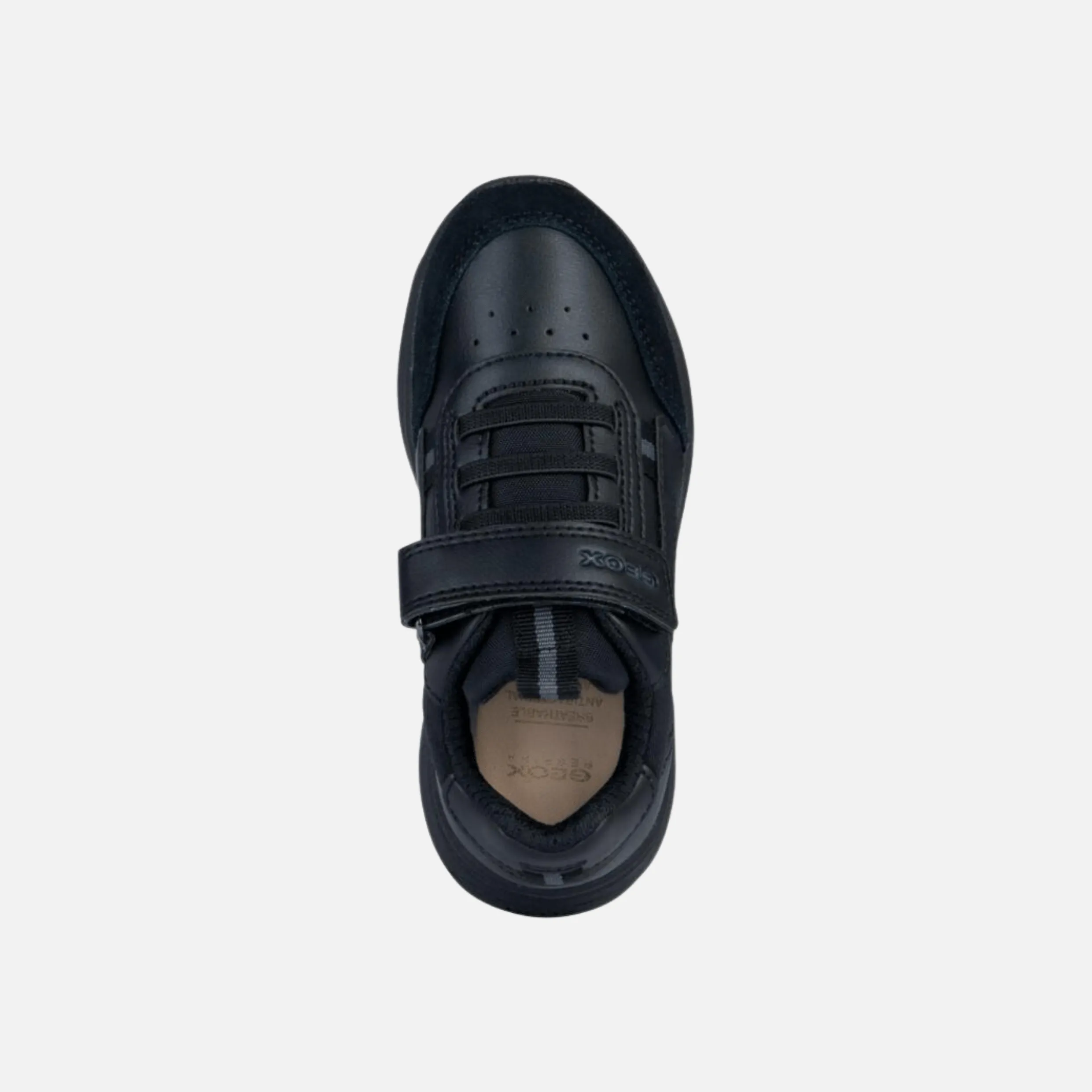 GEOX Briezee Boys Uniform Shoes Black