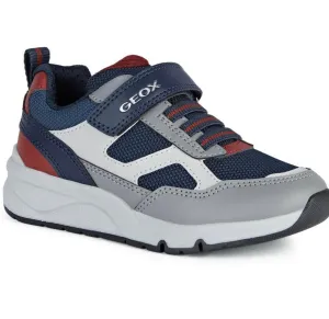 Geox Rooner Trainer Grey navy