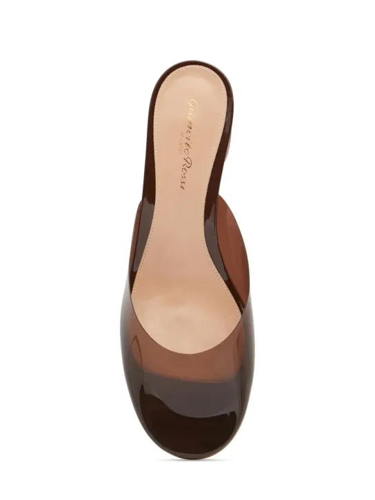 Gianvito Rossi   45mm Plexi mules 