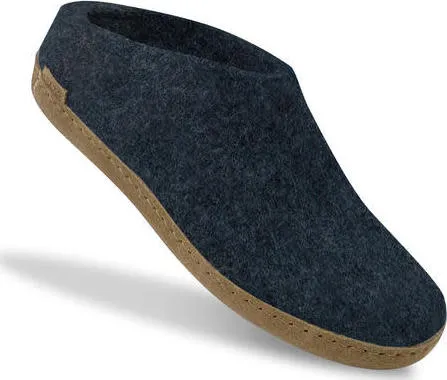 Glerups Unisex Slip-on With Leather Sole Denim | Buy Glerups Unisex Slip-on With Leather Sole Denim here | Outnorth