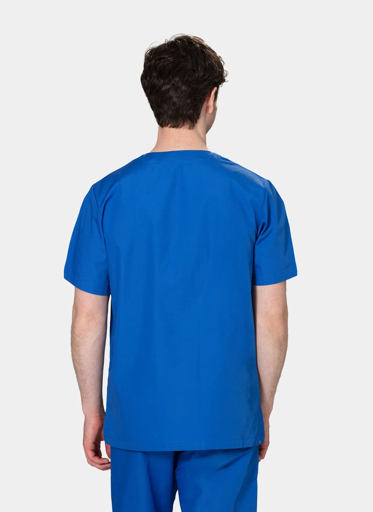 HappyFIT Unisex Scrub Top - Royal