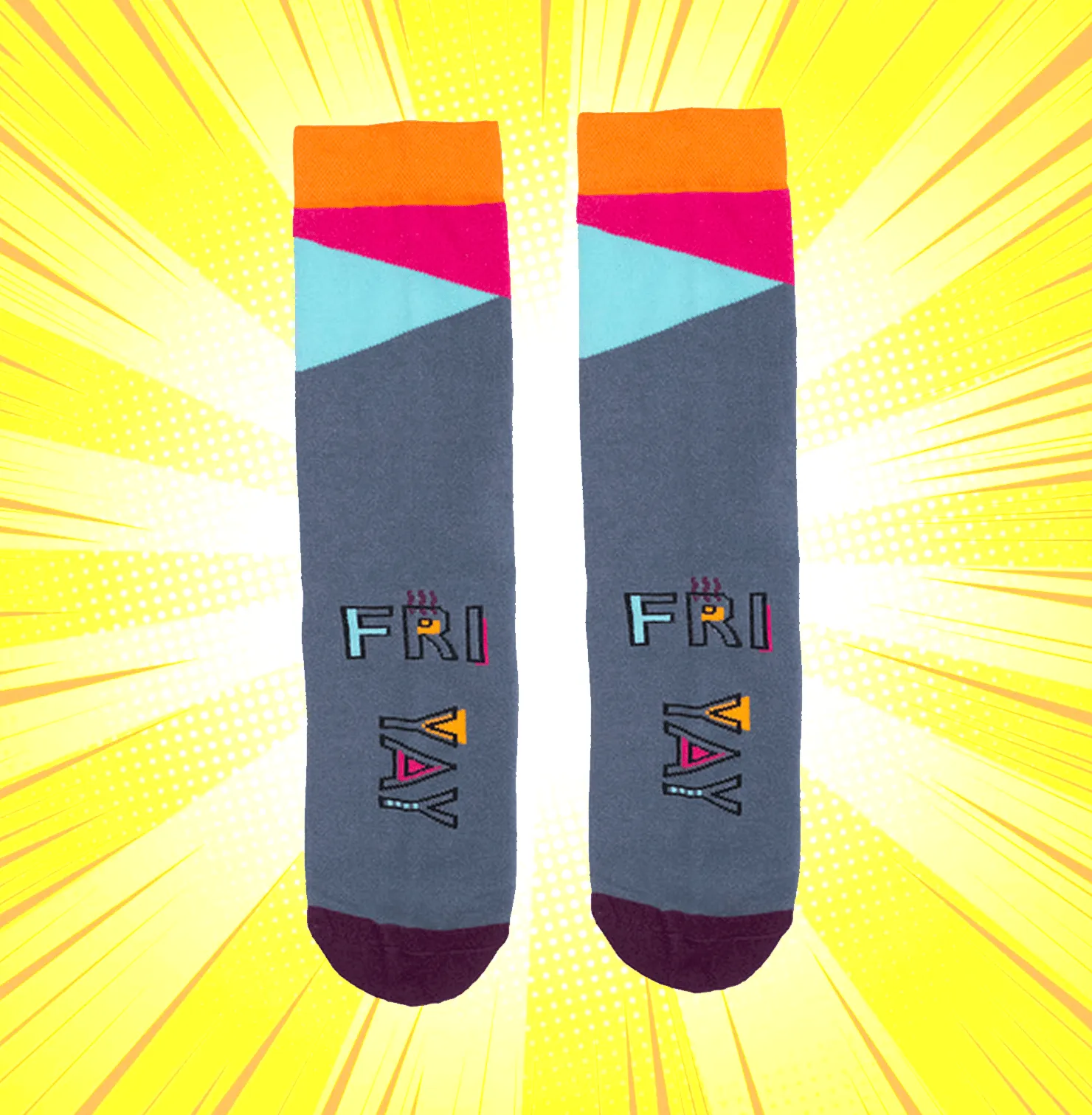 Hexafun Friyay Unisex Socks