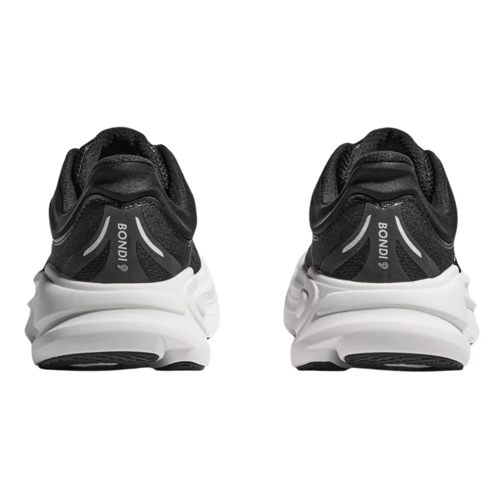 Hoka Bondi 9 Black/White Running Shoe (Women's)
