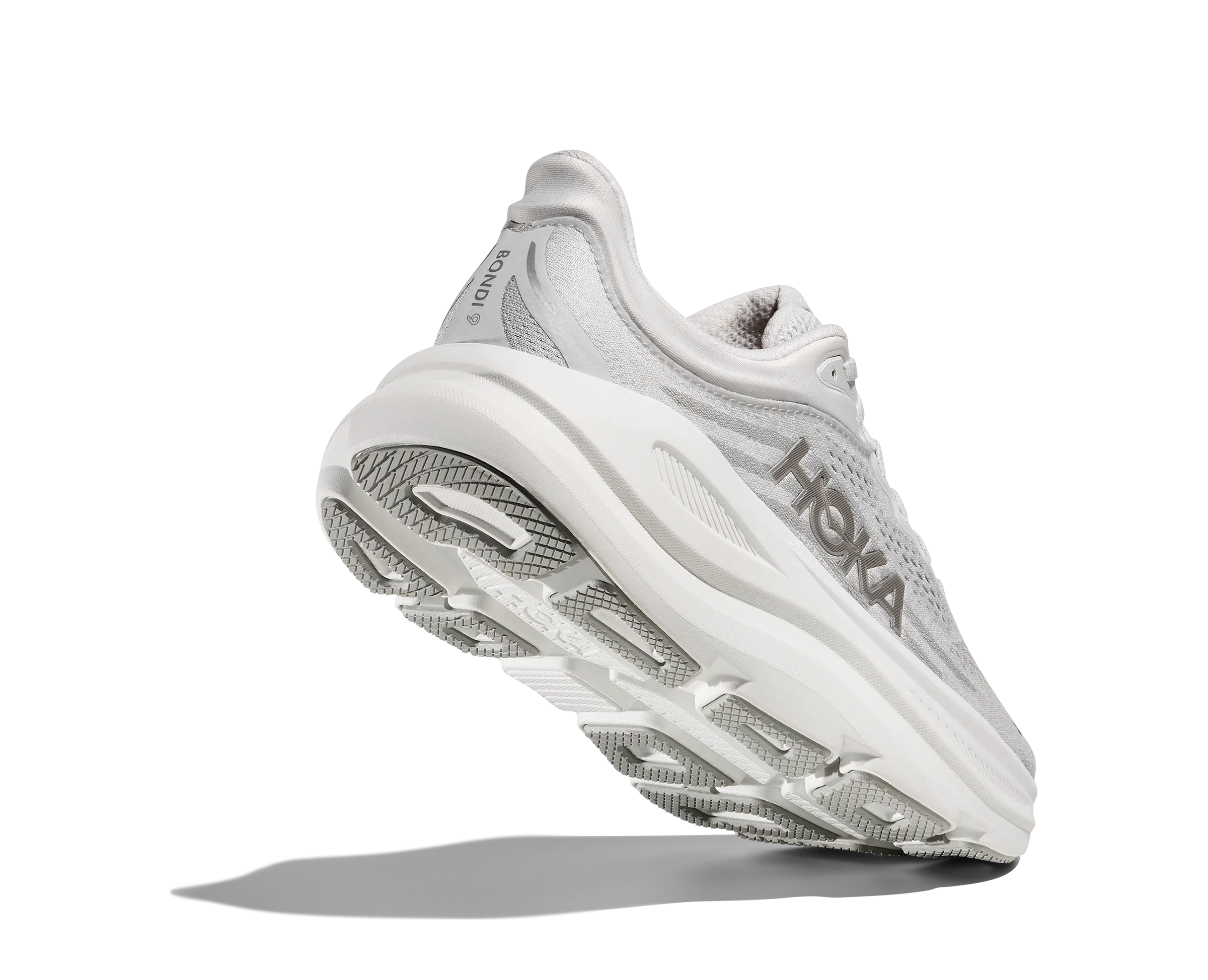 Hoka Bondi 9 Galactic Grey Steller Grey Extra Wide Men's