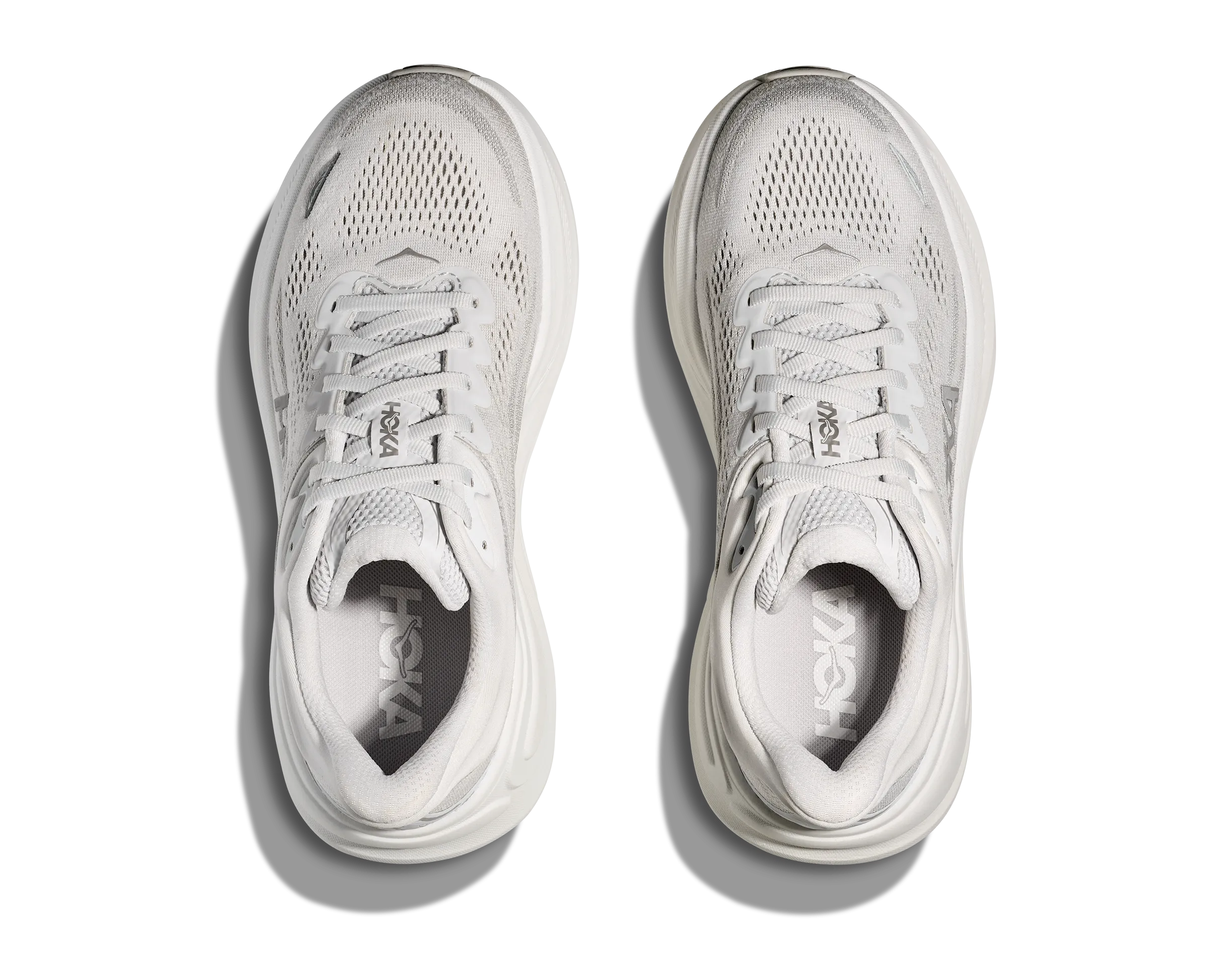 Hoka Bondi 9 Galactic Grey Steller Grey Extra Wide Men's