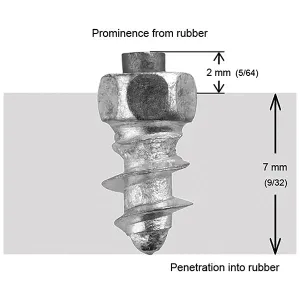Igrip SStandard Studs 8MM 24Pk (ST-0824)