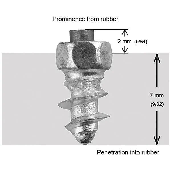 Igrip SStandard Studs 8MM 24Pk (ST-0824)