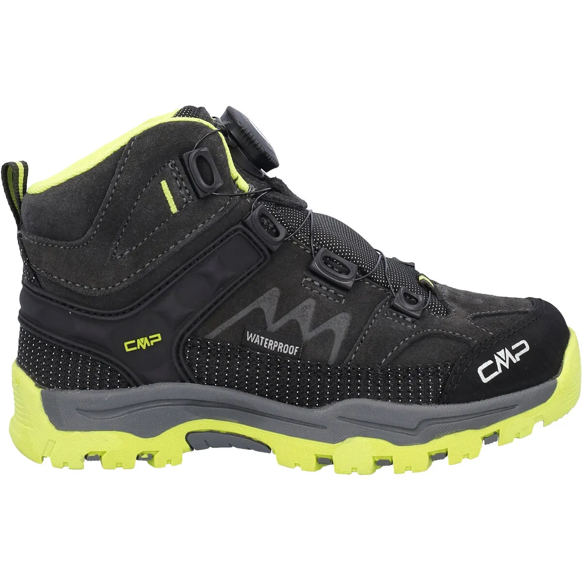 Kids Kiruna Mid Fitgo Trekking Shoes WP