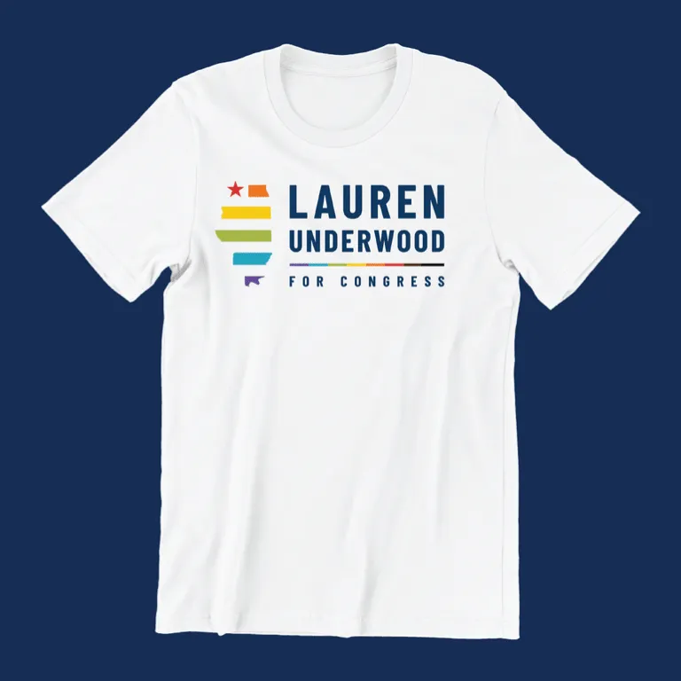 Lauren Underwood Pride Tee