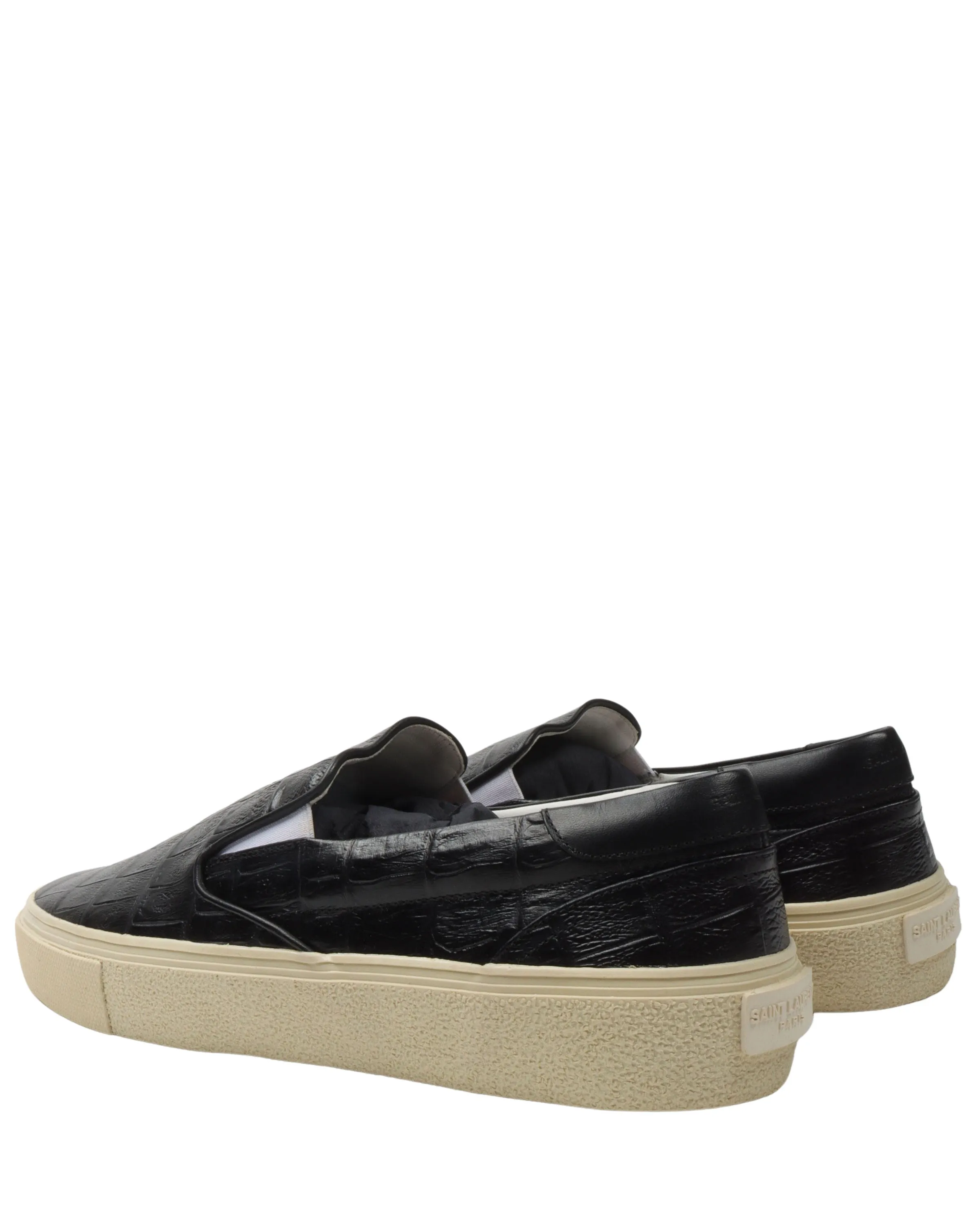 Leather Slip On Sneaker