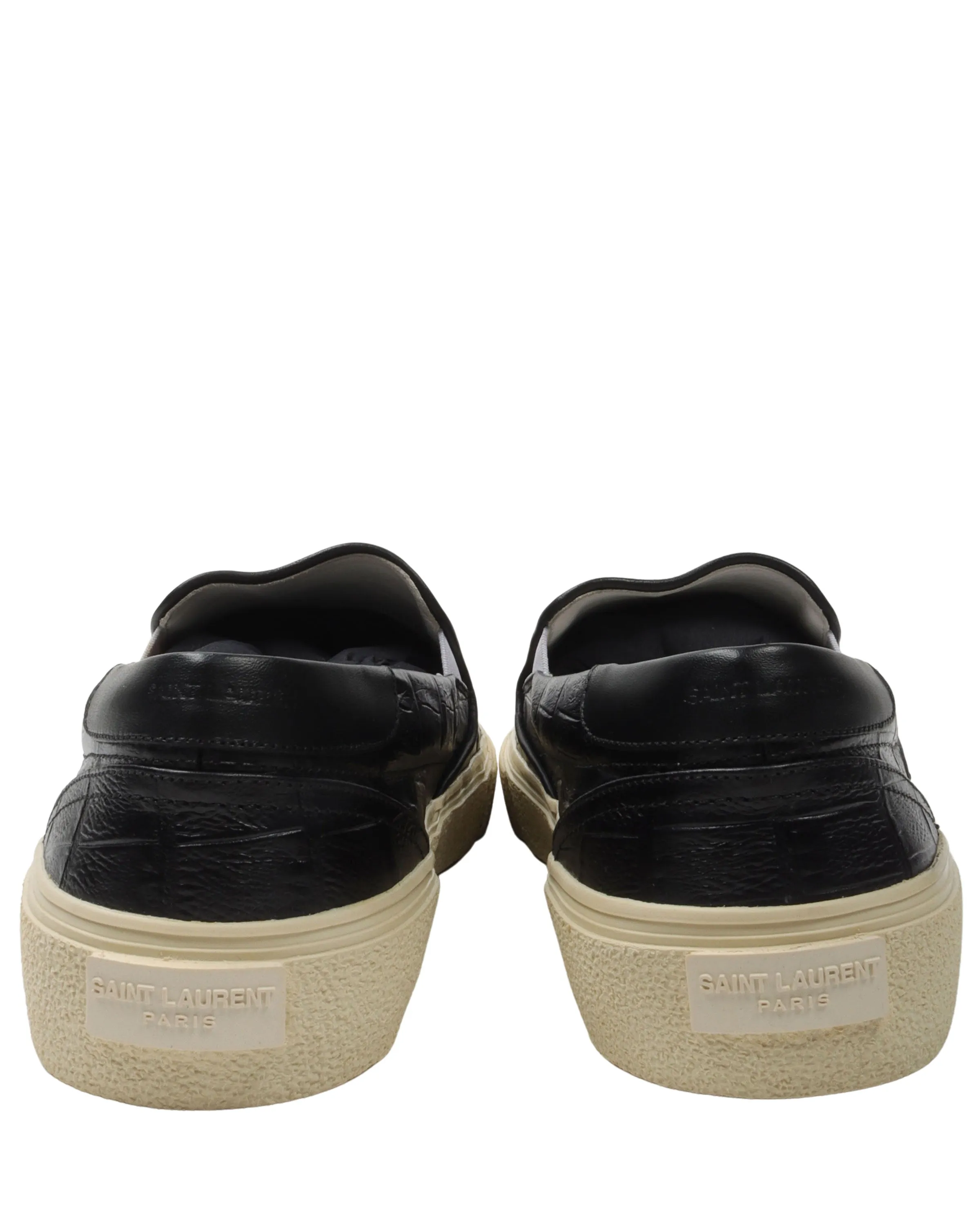 Leather Slip On Sneaker