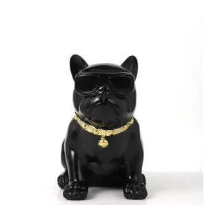 Lil' Frenchie, Bulldog with Money Box