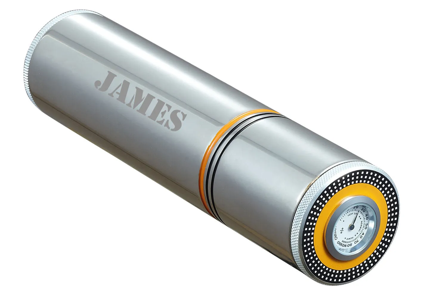 Little Joe Satin Silver Travel Humidor