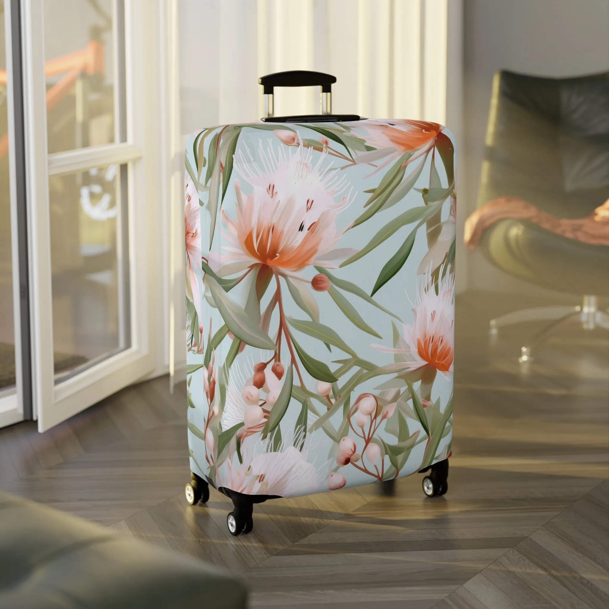 Luggage Cover, Australian Floral-4