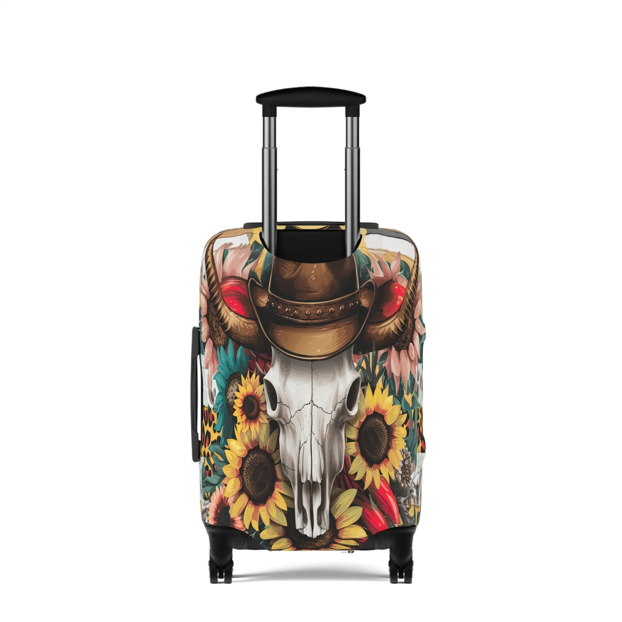 Luggage Cover, Country and Western, Country Skull, awd-1765