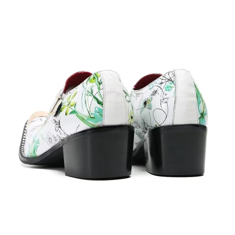 LuxeLeather Exotic Slip On Monkstraps