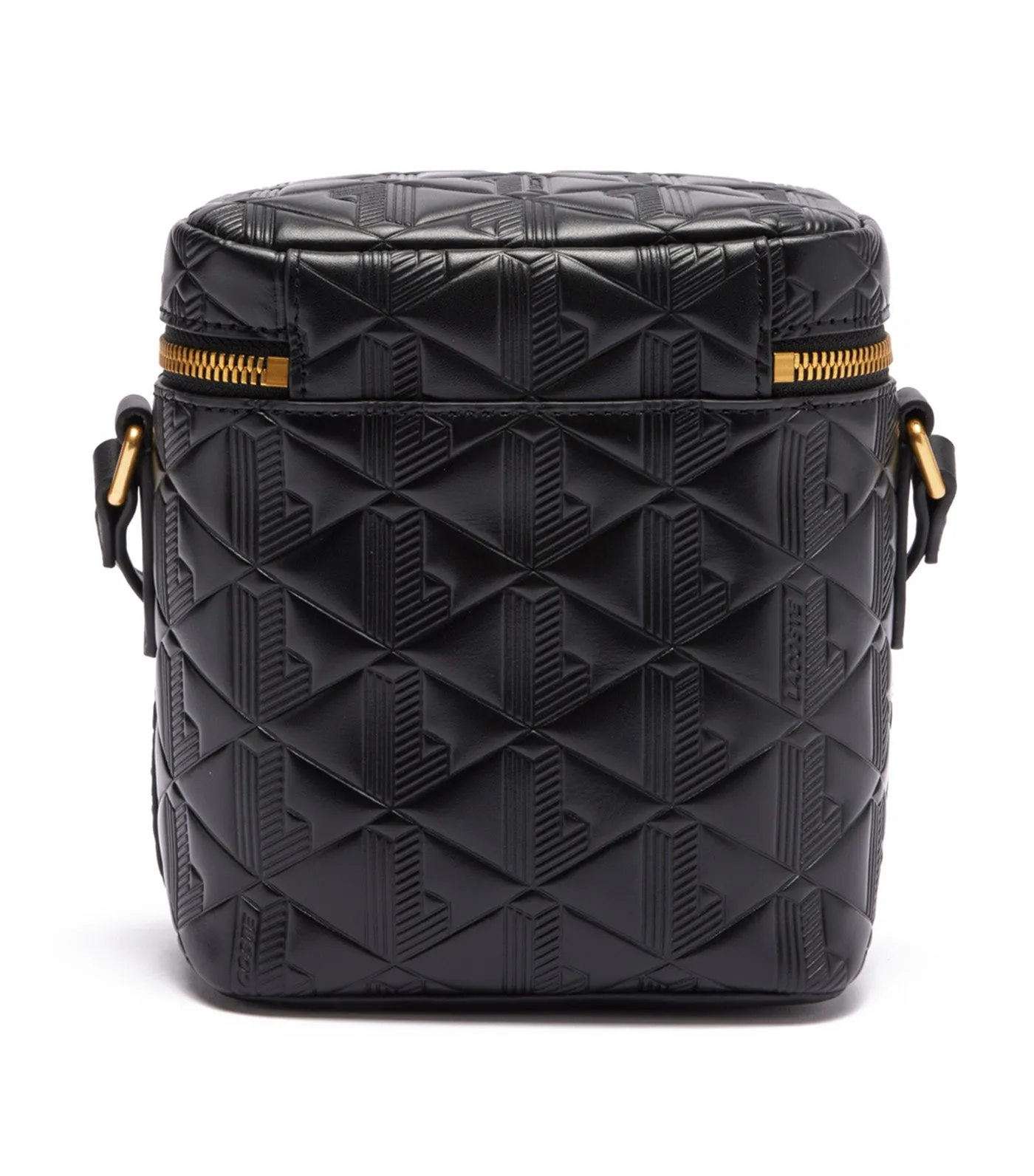 Maheki Leather Messenger Bag Noir