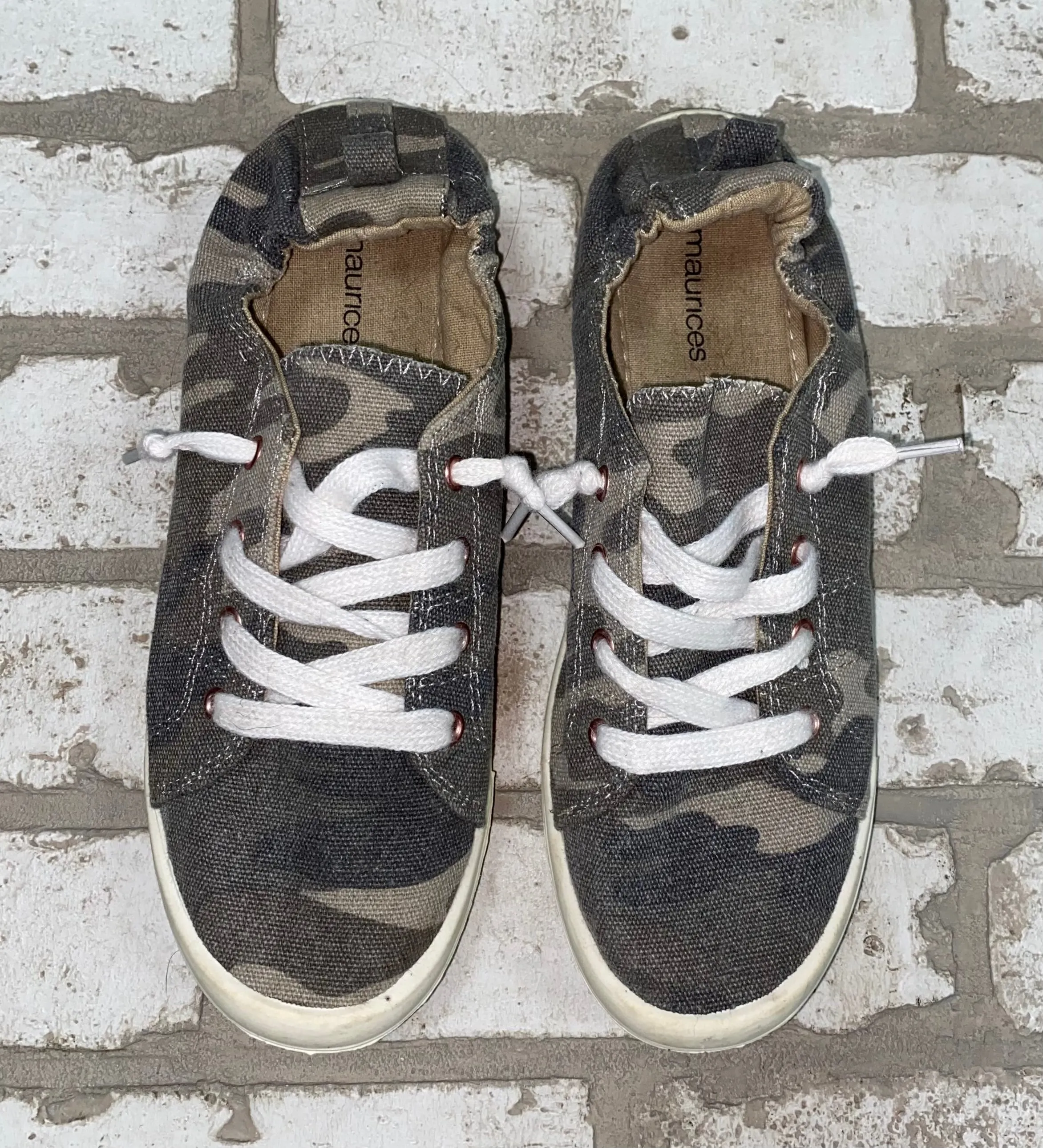 Maurices Camo Slip-On- (Size 7)