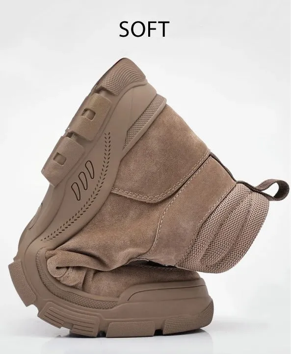 Men's Leather Versatile Casual Martin Boots