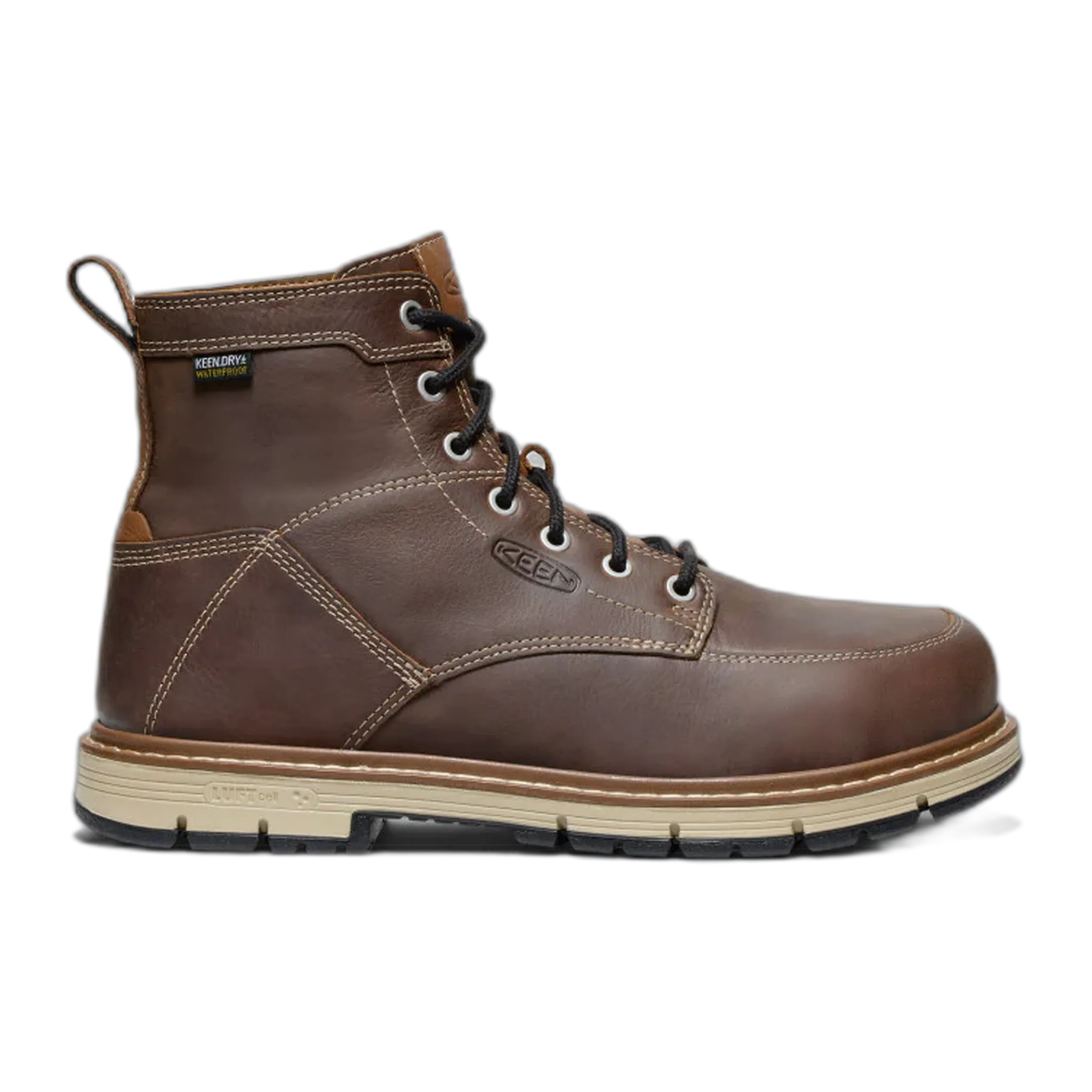 Men's San Jose 6" Waterproof 90° Heel Boot (Aluminum Toe)