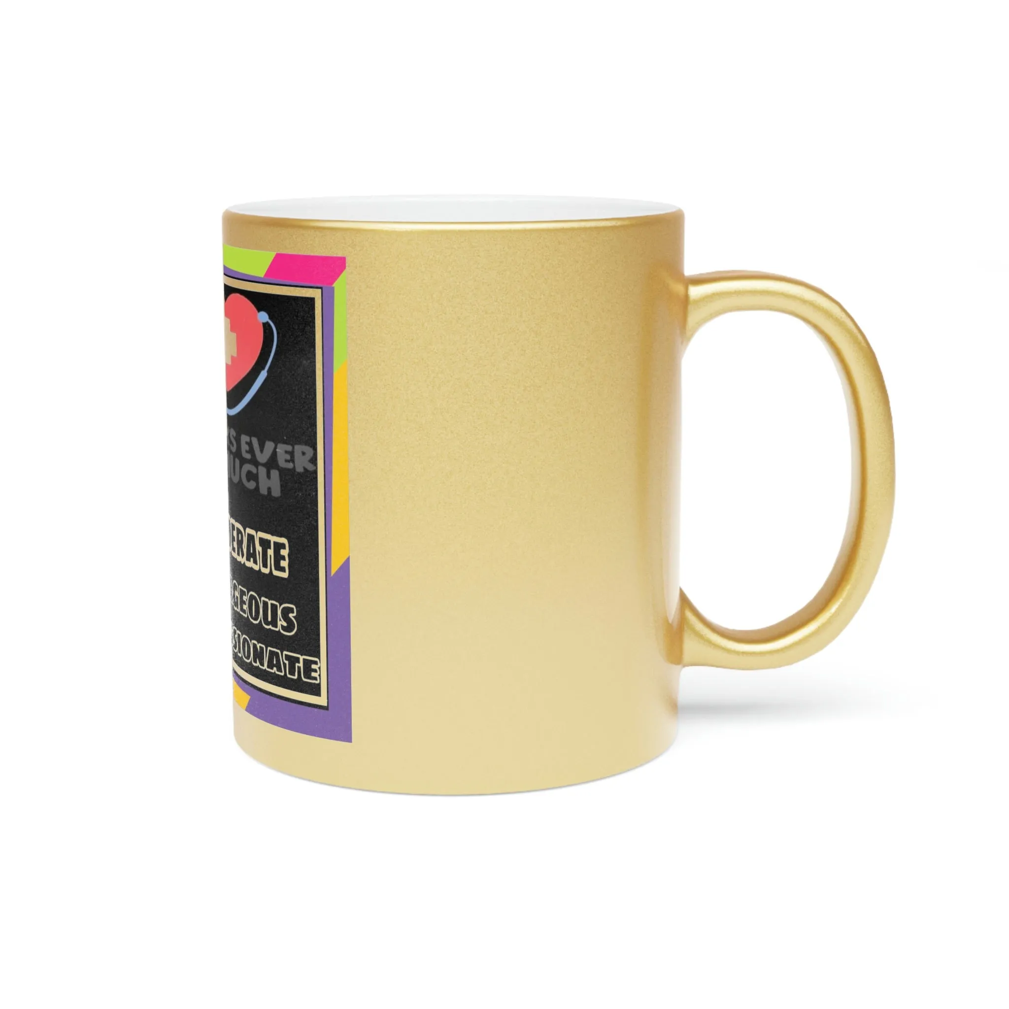 Metallic Mug (Silver / Gold)
