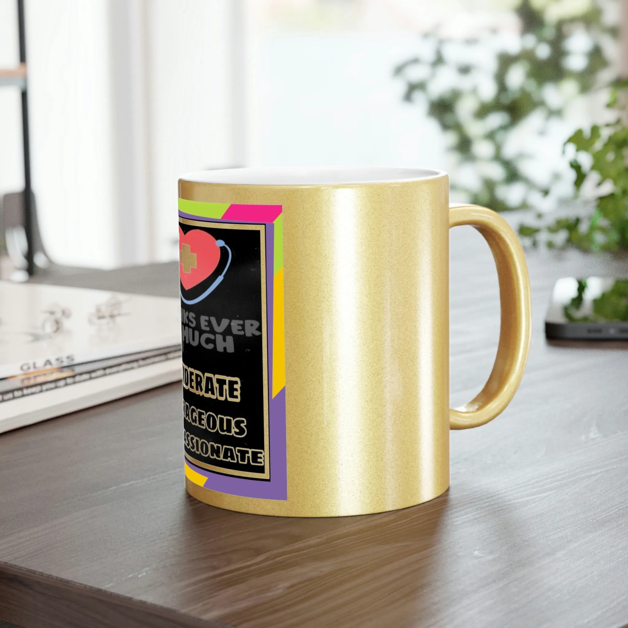 Metallic Mug (Silver / Gold)