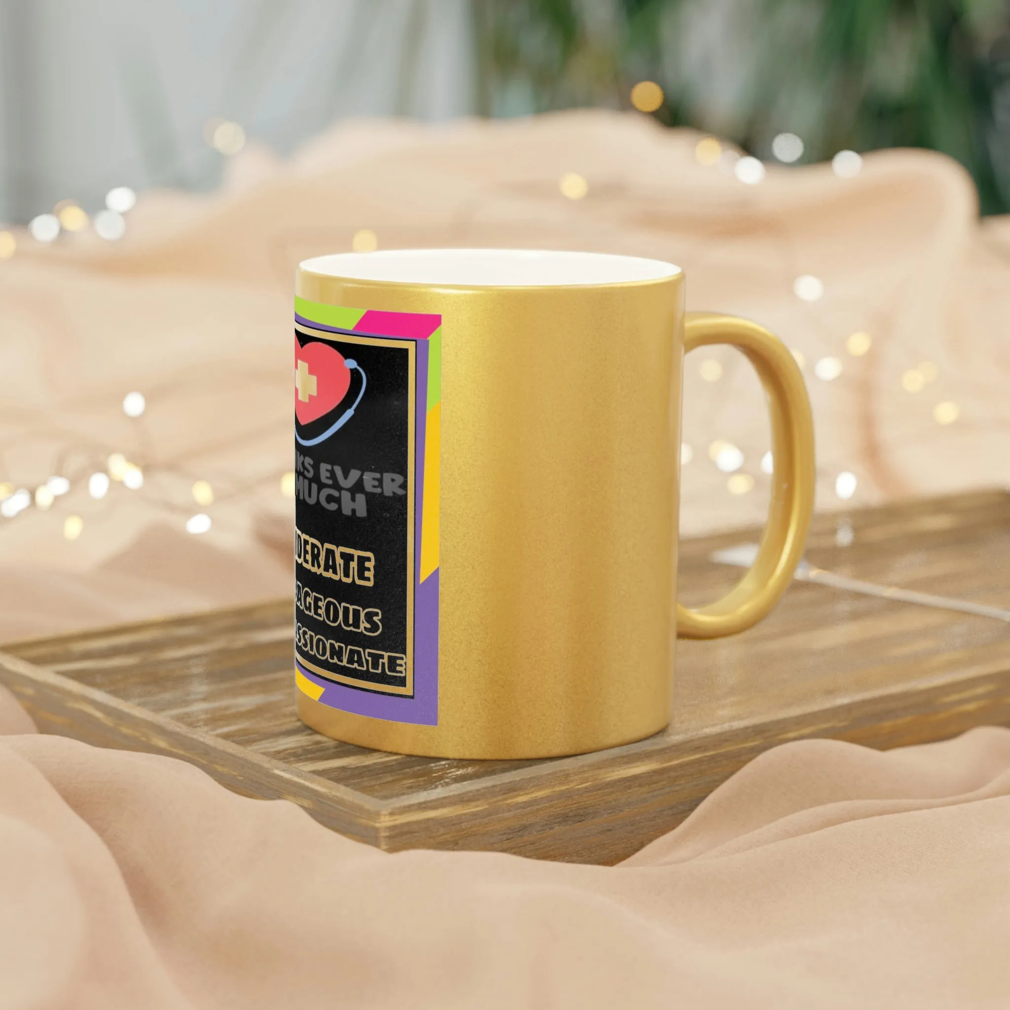 Metallic Mug (Silver / Gold)