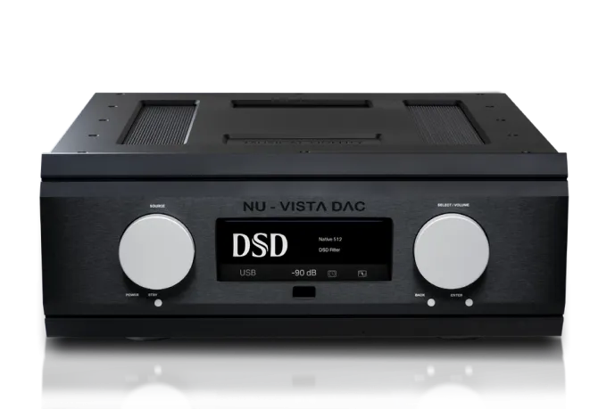 Musical Fidelity Nu-Vista DAC  Digital to Analog Converter with  Upsampling and Balanced Class A Nuvistor Output Stage.