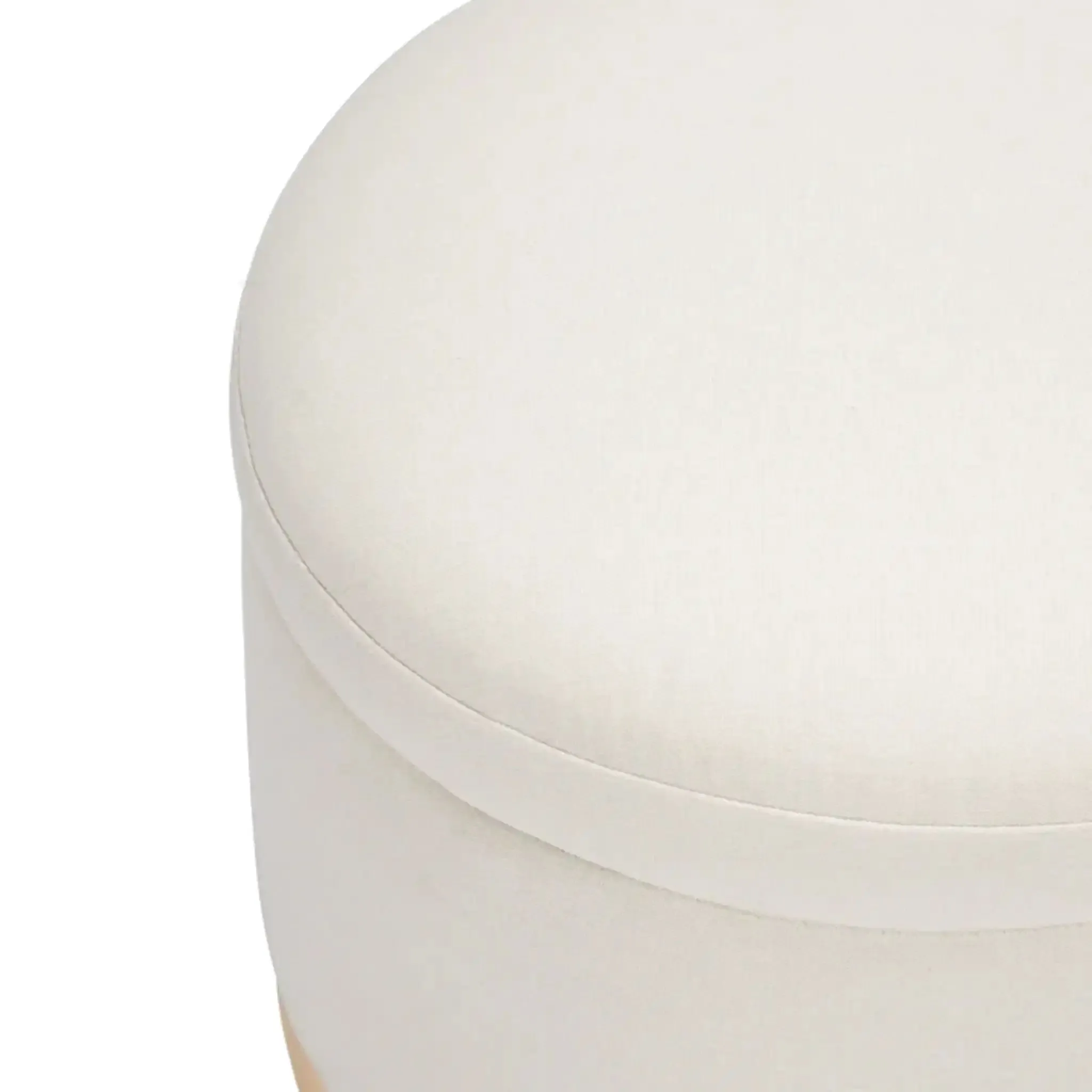 Naka Storage Ottoman | Cream Eco-Weave