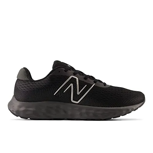 New Balance Men's 520 V8 Running Shoe, Black/Black, 10