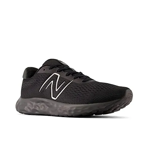 New Balance Men's 520 V8 Running Shoe, Black/Black, 10