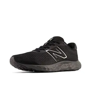 New Balance Men's 520 V8 Running Shoe, Black/Black, 10