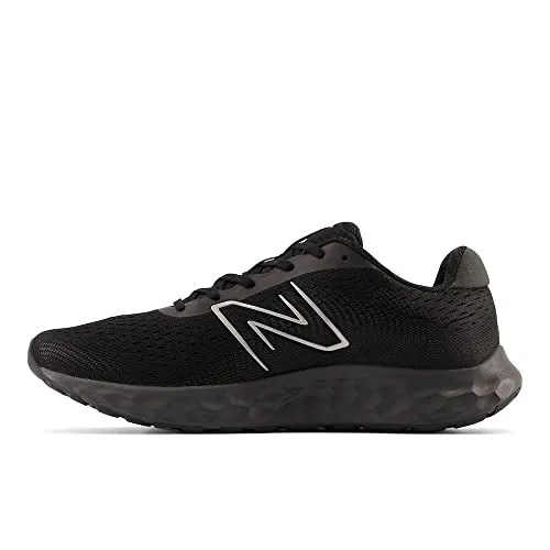 New Balance Men's 520 V8 Running Shoe, Black/Black, 10