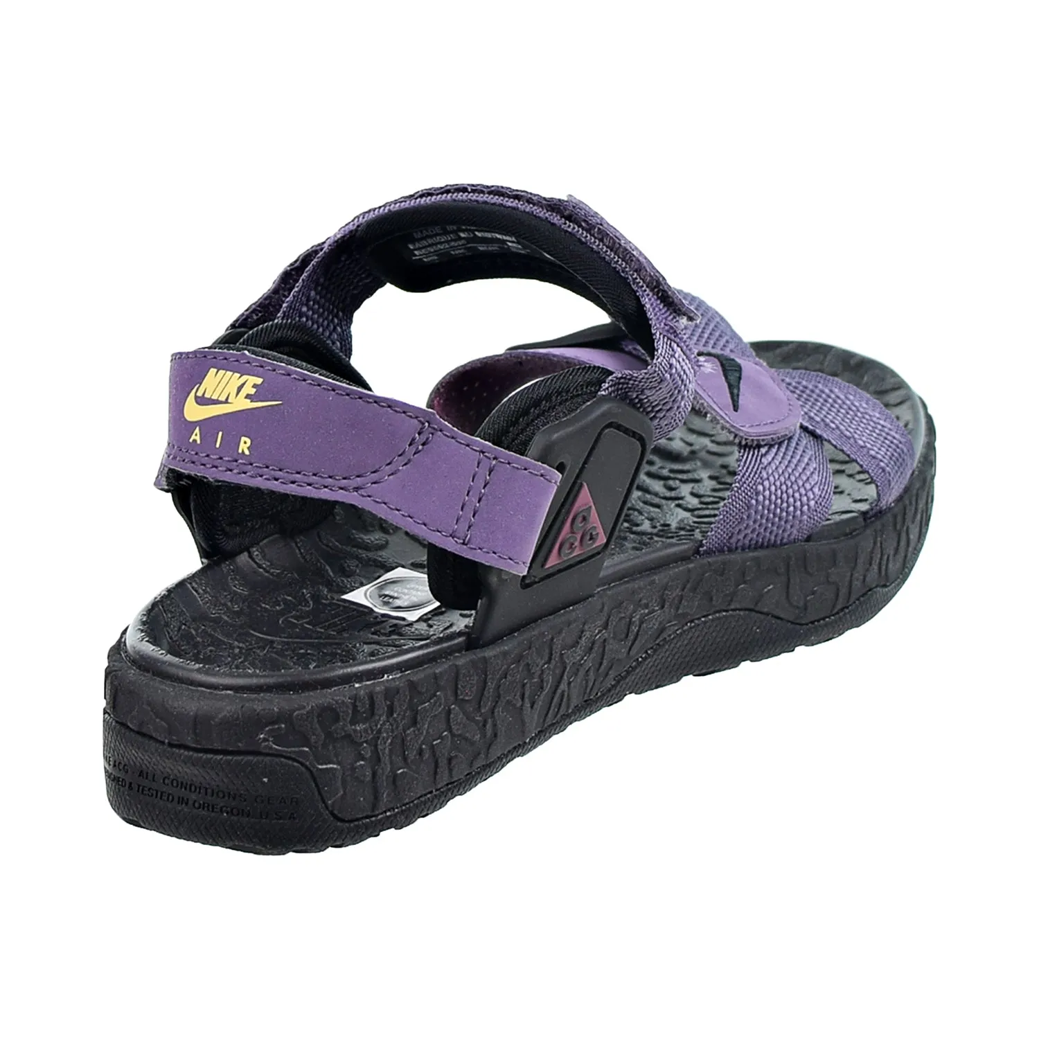 Nike ACG Air Deschutz   Men's Sandals Amethyst Smoke-Black