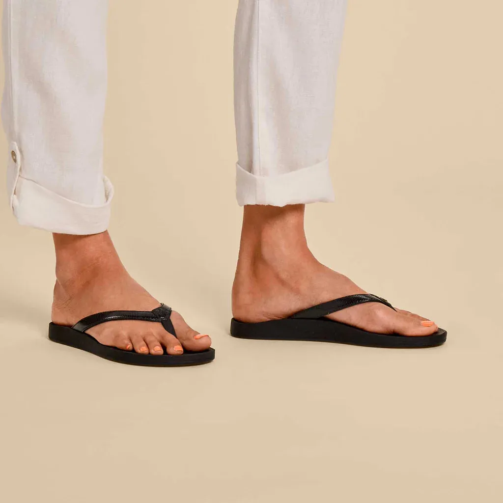 Olukai Women's PUAWE- Black