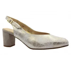 Piesanto Women's Heel 210230 Platino/Gold
