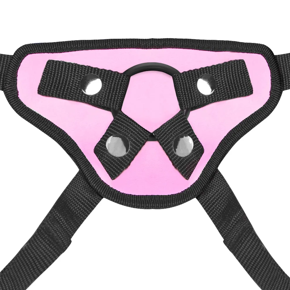 Pretty in Pink Strap-on Harness