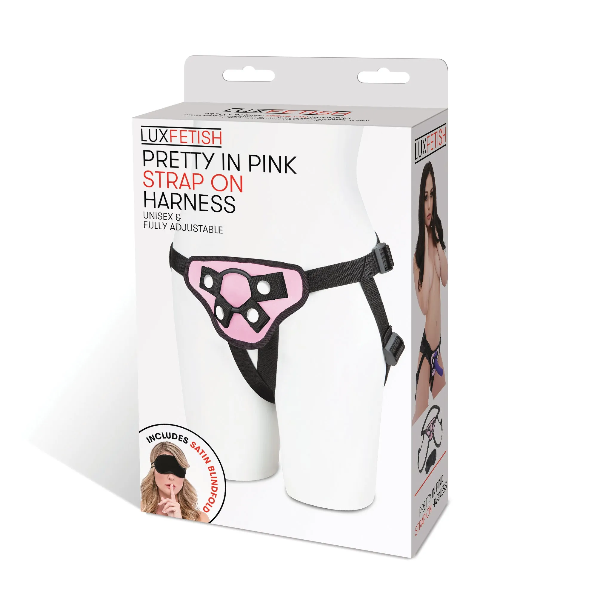 Pretty in Pink Strap-on Harness