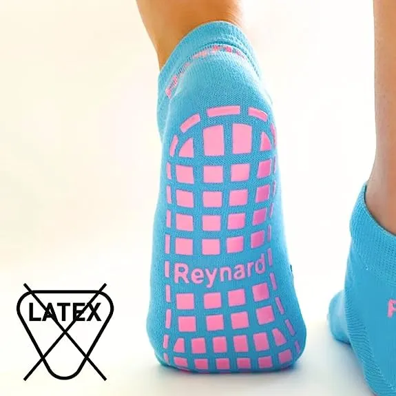Reynard - Non-Slip Patient Grip Sock - 5 Pair Pack
