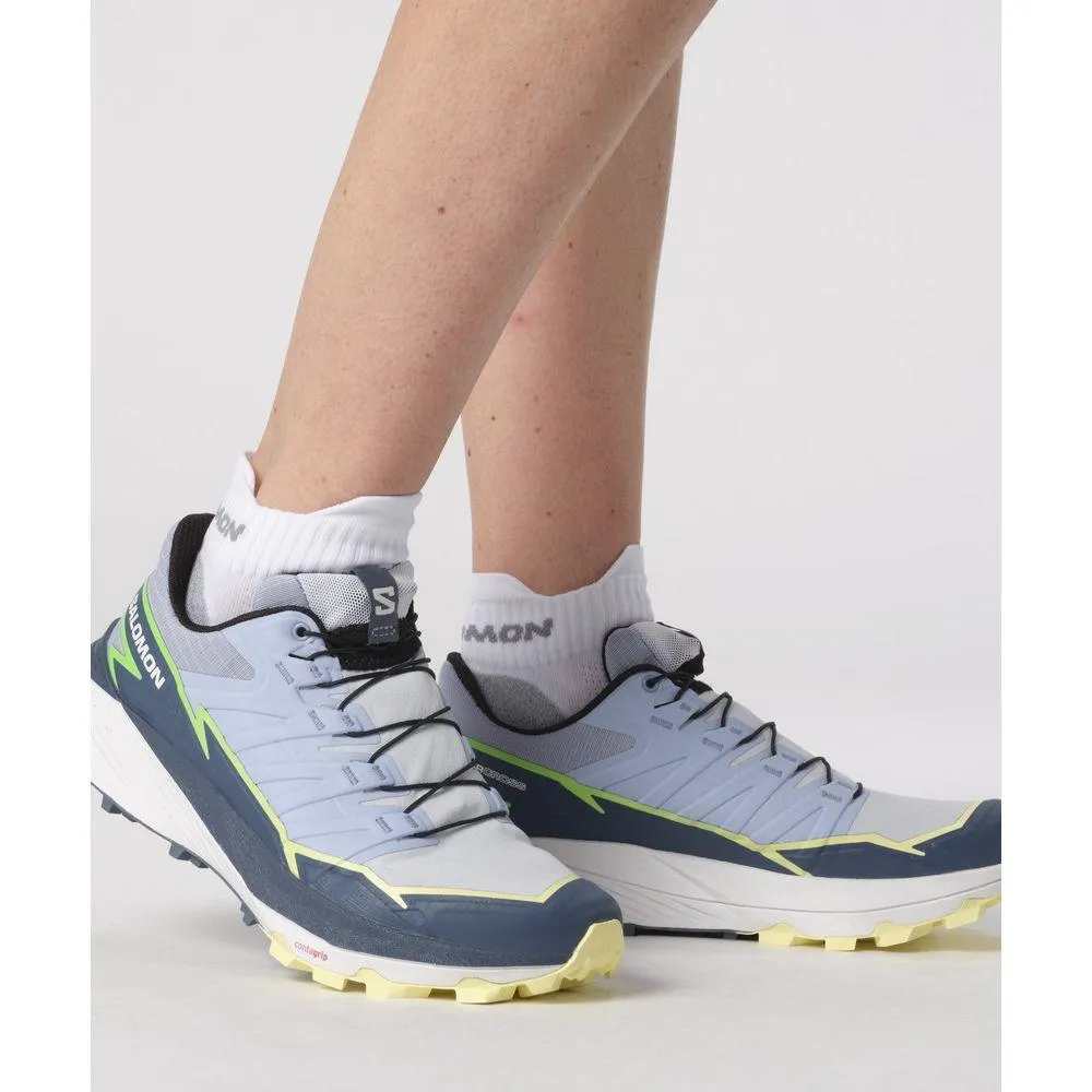 Salomon Women's Thundercross Trail Running Shoes (Heather/Flint Stone/Cha)