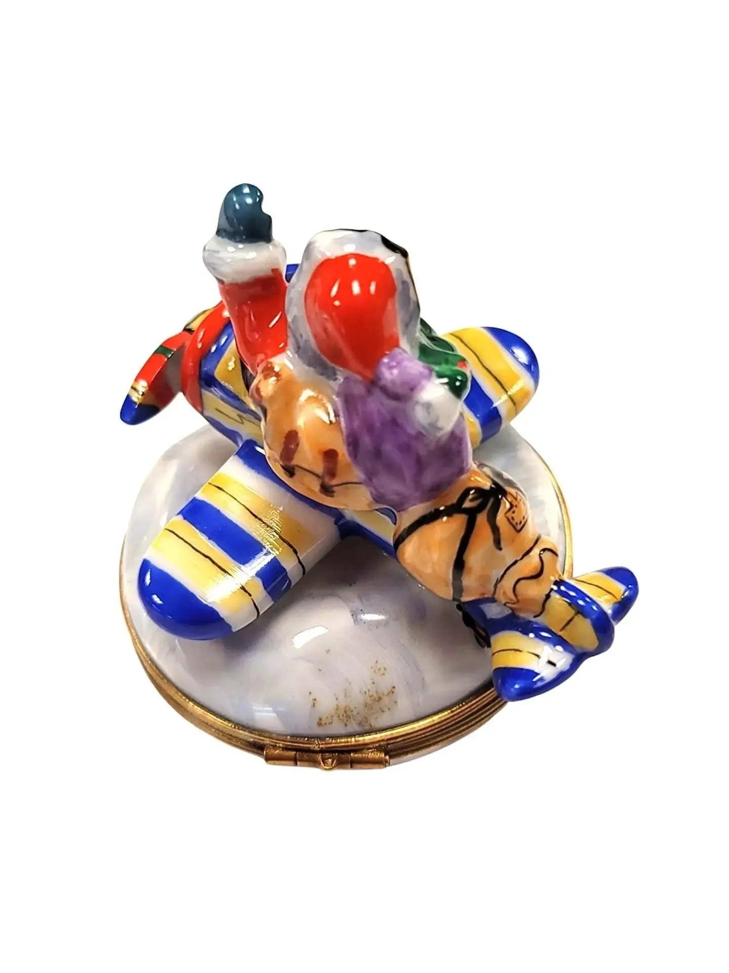 Santa on Airplane Very Detailed