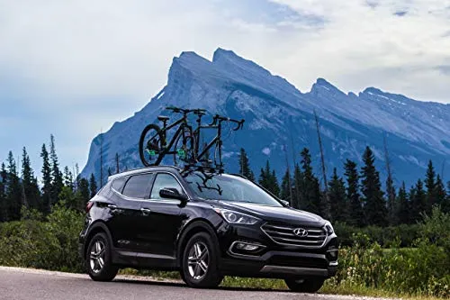 SeaSucker Mini Bomber Two Bike Rack for Cars USA Made Racks SUV, Sedan, Hatchback, RV, BMW, Honda, Tesla, Mazda and Every Other Car No Hitch Mount, Full Safety, Zero Damage, Travel Friendly Carrier