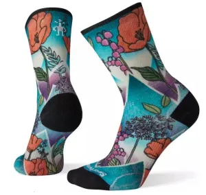 Smartwool - Women's Athlete Edition Run Mountain Print Crew Socks