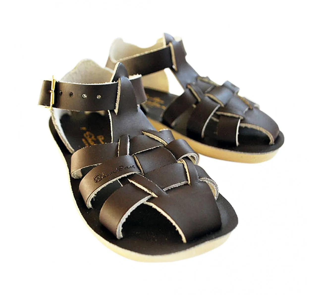 Sun San Saltwater Sandals Shark - Brown