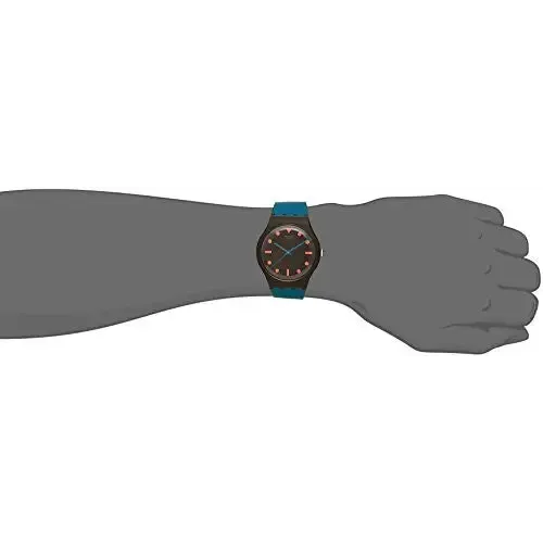 Swatch Non Slip Black Dial Quartz Unisex Watch SUOB121