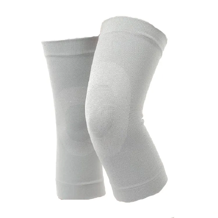 Thin Nylon Stockings Joint Warmth Sports Knee Pads, Specification: XL (Gray)