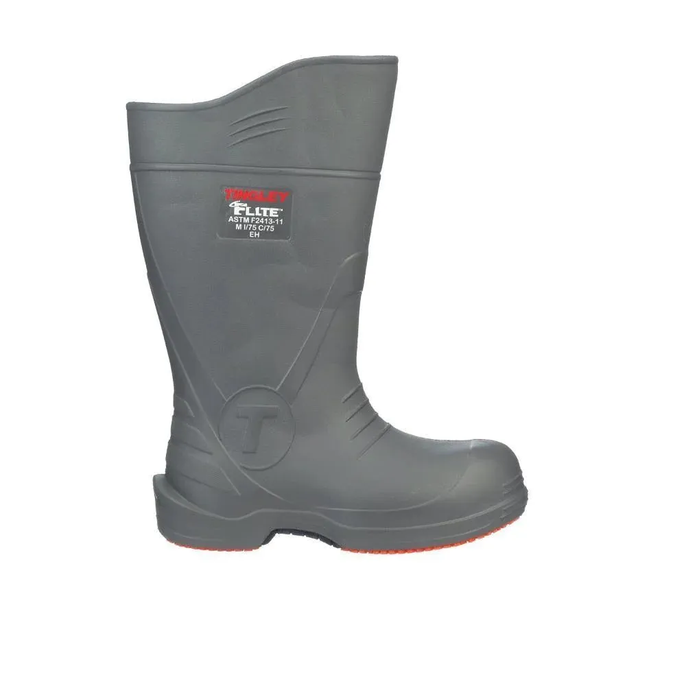 'Tingley' Unisex 15" Flite Safety-Loc Outsole EH WP Comp Toe - Grey