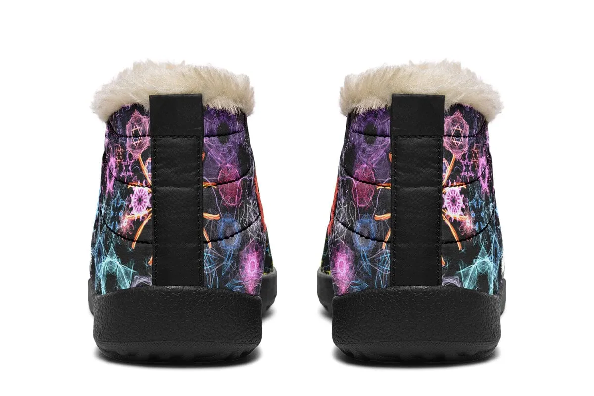 Trippy Constellation Winter Slippers