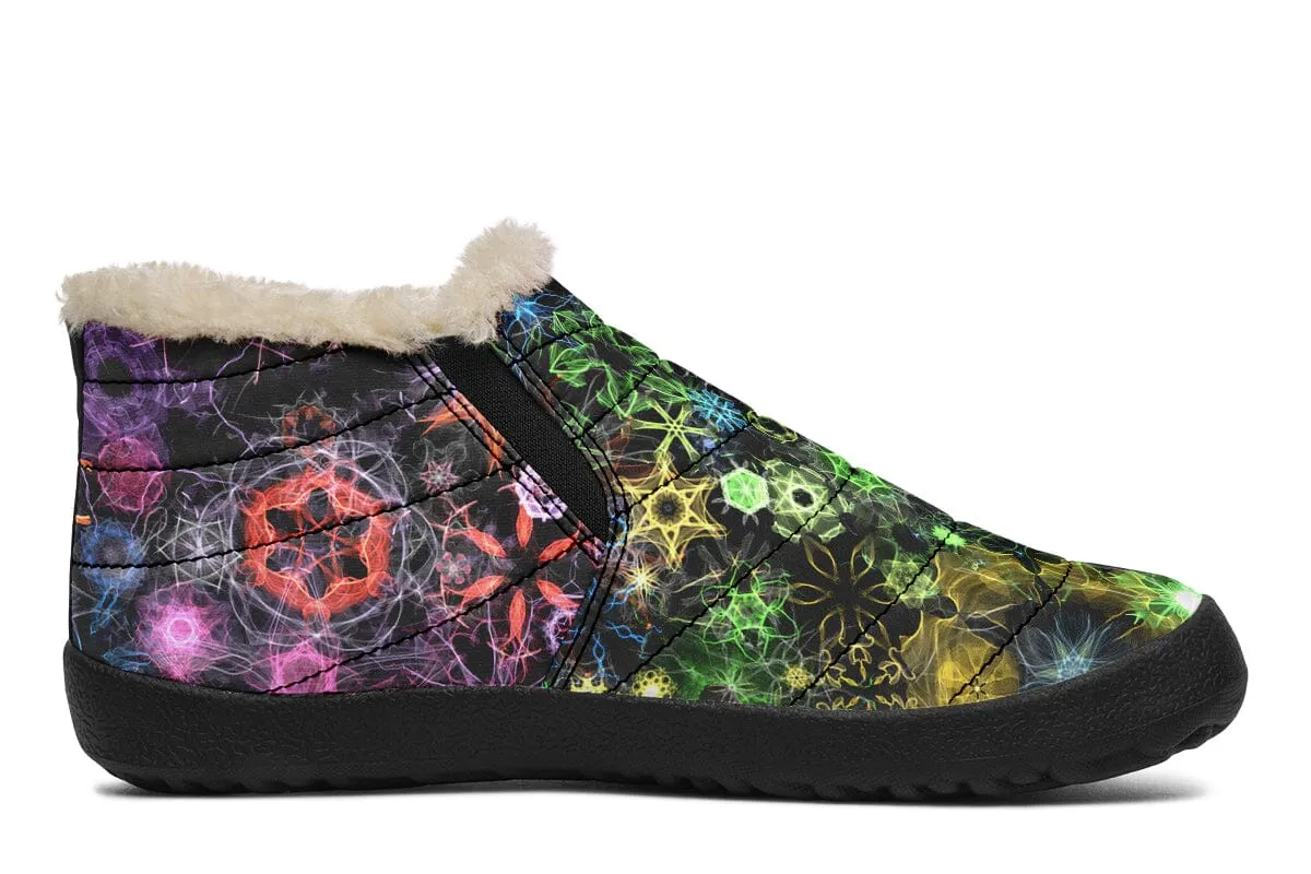Trippy Constellation Winter Slippers